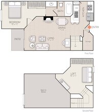 Plan J 428 floor plan